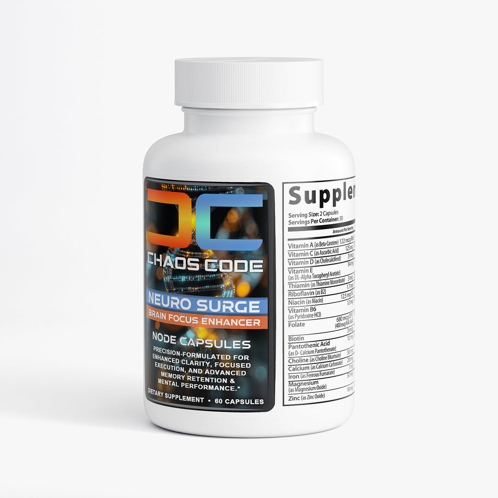 NEURO SURGE - BRAIN & FOCUS ENHANCER - NOOTROPICS