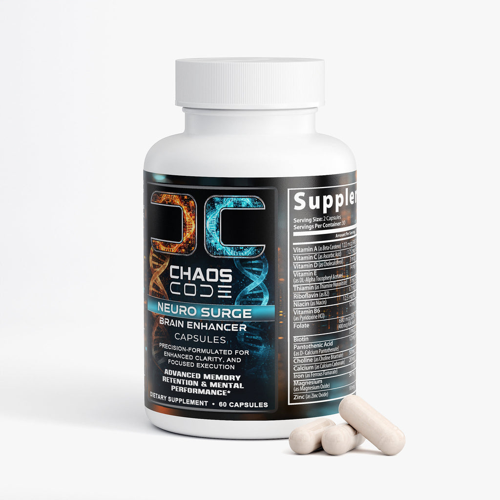 NEURO SURGE - BRAIN & FOCUS ENHANCER - NOOTROPICS