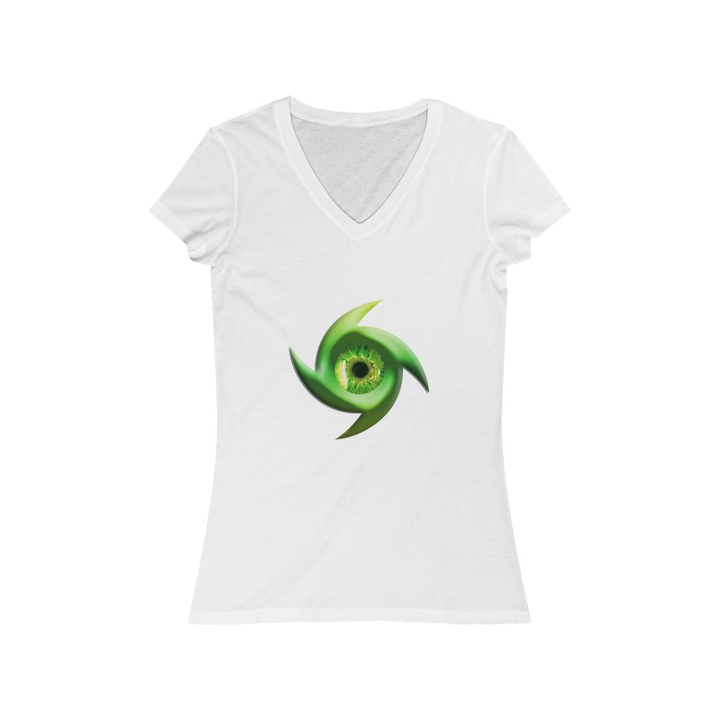 Women's Jersey Short Sleeve V-Neck Tee