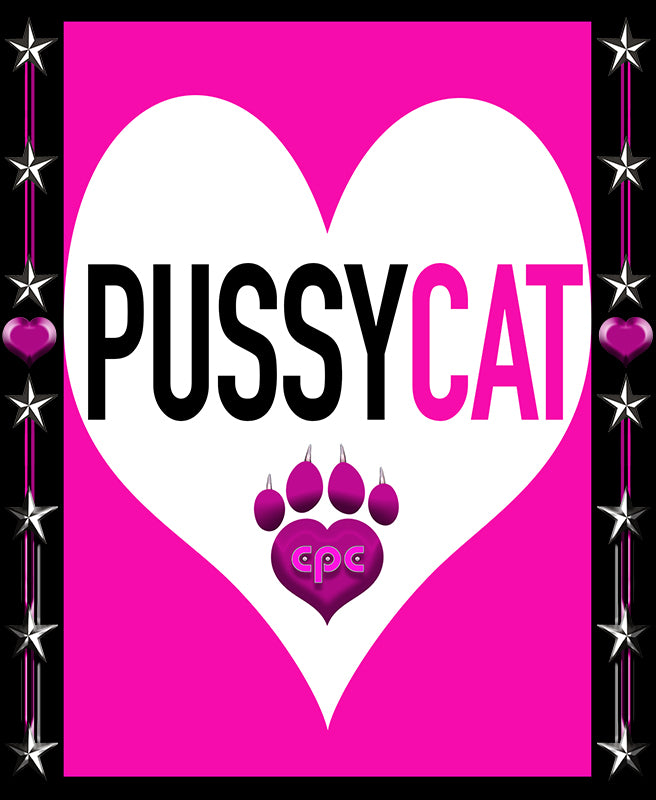 Pussy Cat Heart - Women's short sleeve t-shirt