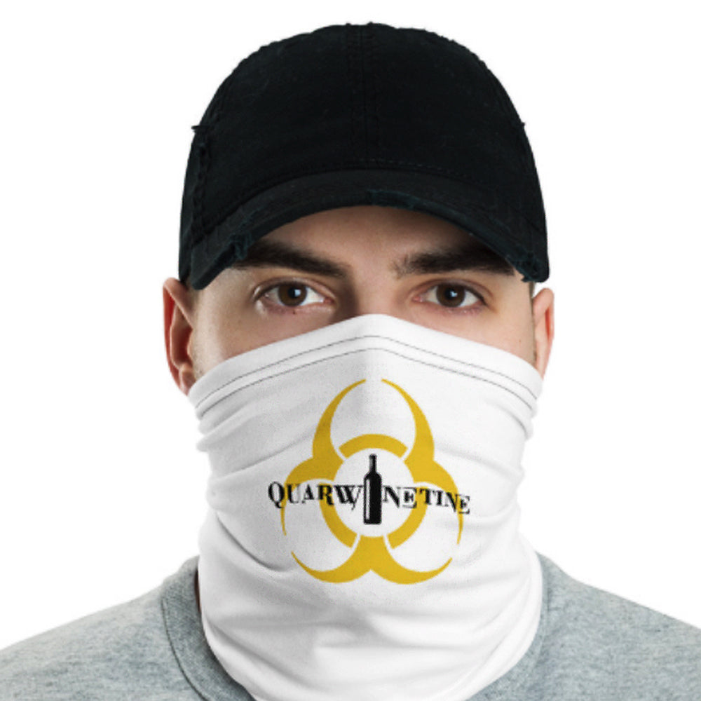 QUARWINETINE - Unisex Germ mask, face covering, headband, bandana and or neck warmer
