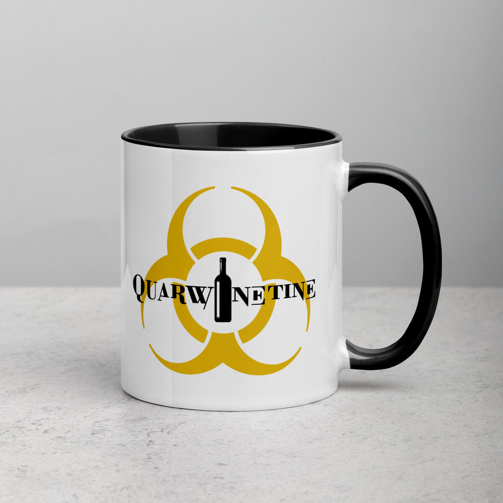 QUARWINETINE - "Inconspicuous" Mug with Color Inside